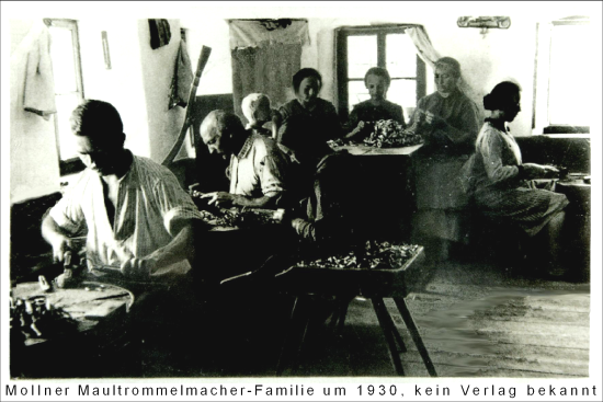 Maultrommelmacher Hois um 1930