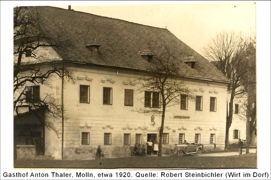 Gasthof Thaler um 1920