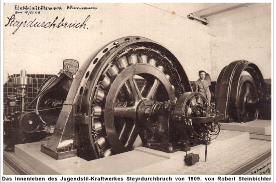 Steyrdurchbruch 1909