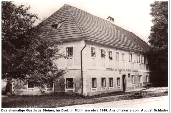 Gasthaus Molln um 1945
