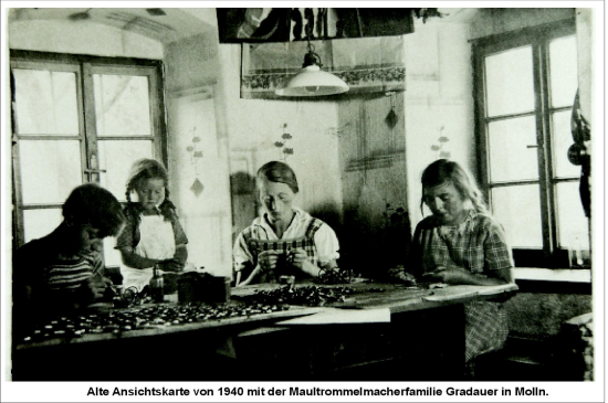 Maultrommelmacherfamilie Gradauer 1940