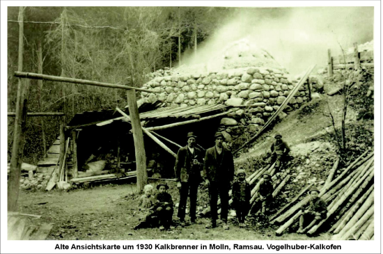 Voglhuber Kalkofen um 1930