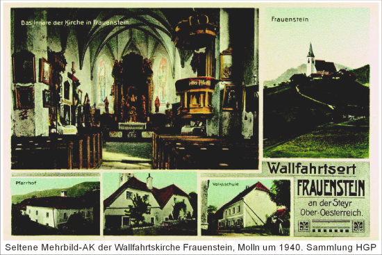 Wallfahrtskirche Frauenstein um 1940