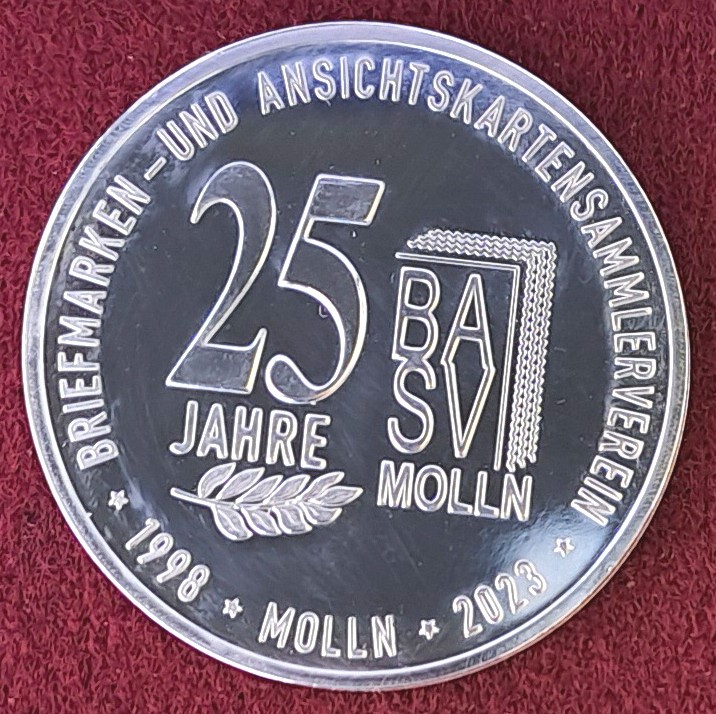 Silbermedaille 25 Jahre BASV Molln