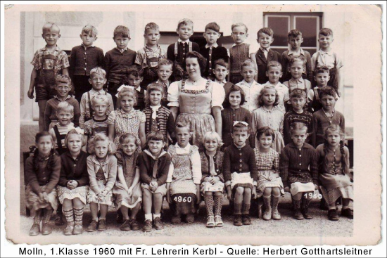 Lehrerin Kerbl 1960