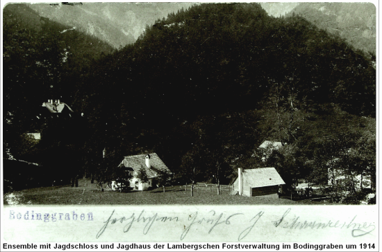 Bodinggraben um 1914