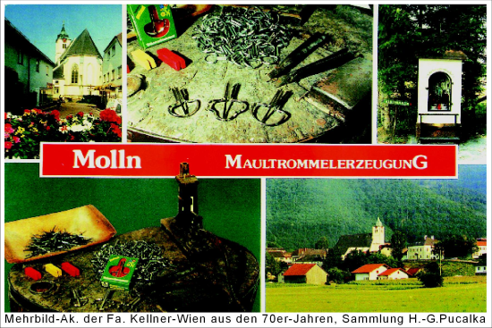 Mollner Maultrommelerzeugung 70er Jahre