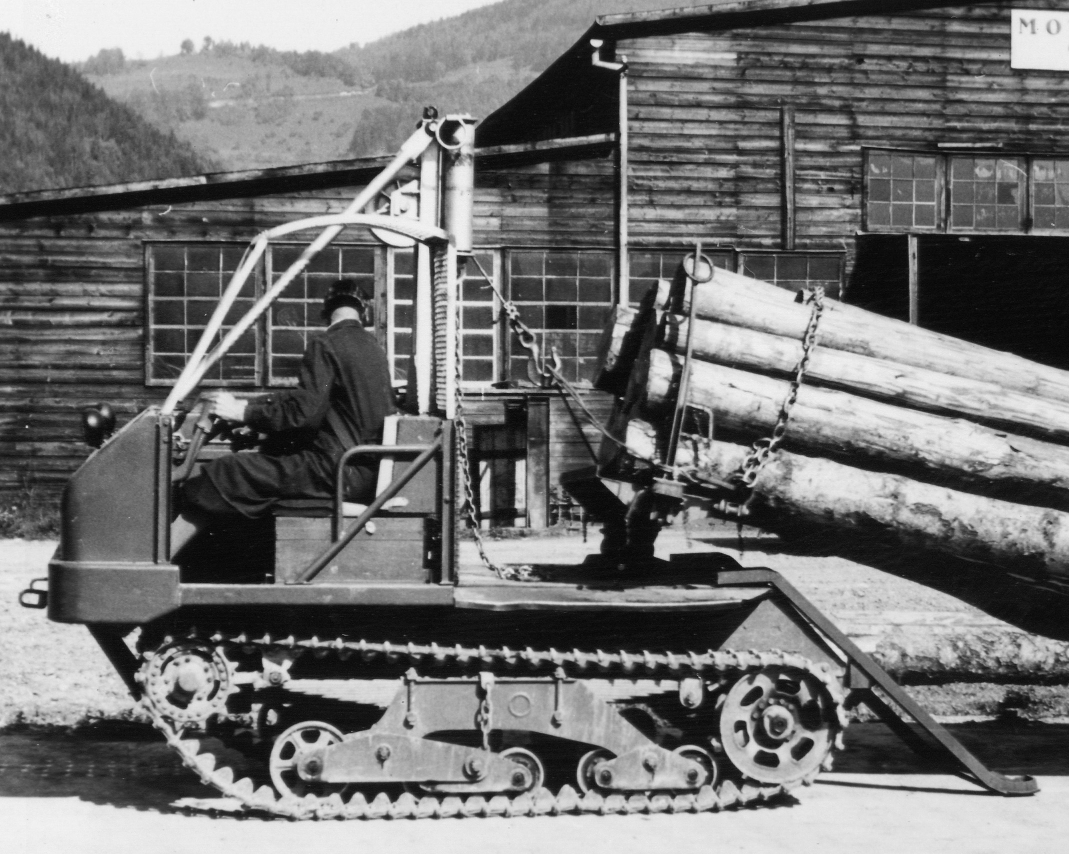 Gleiskette über Schäckel