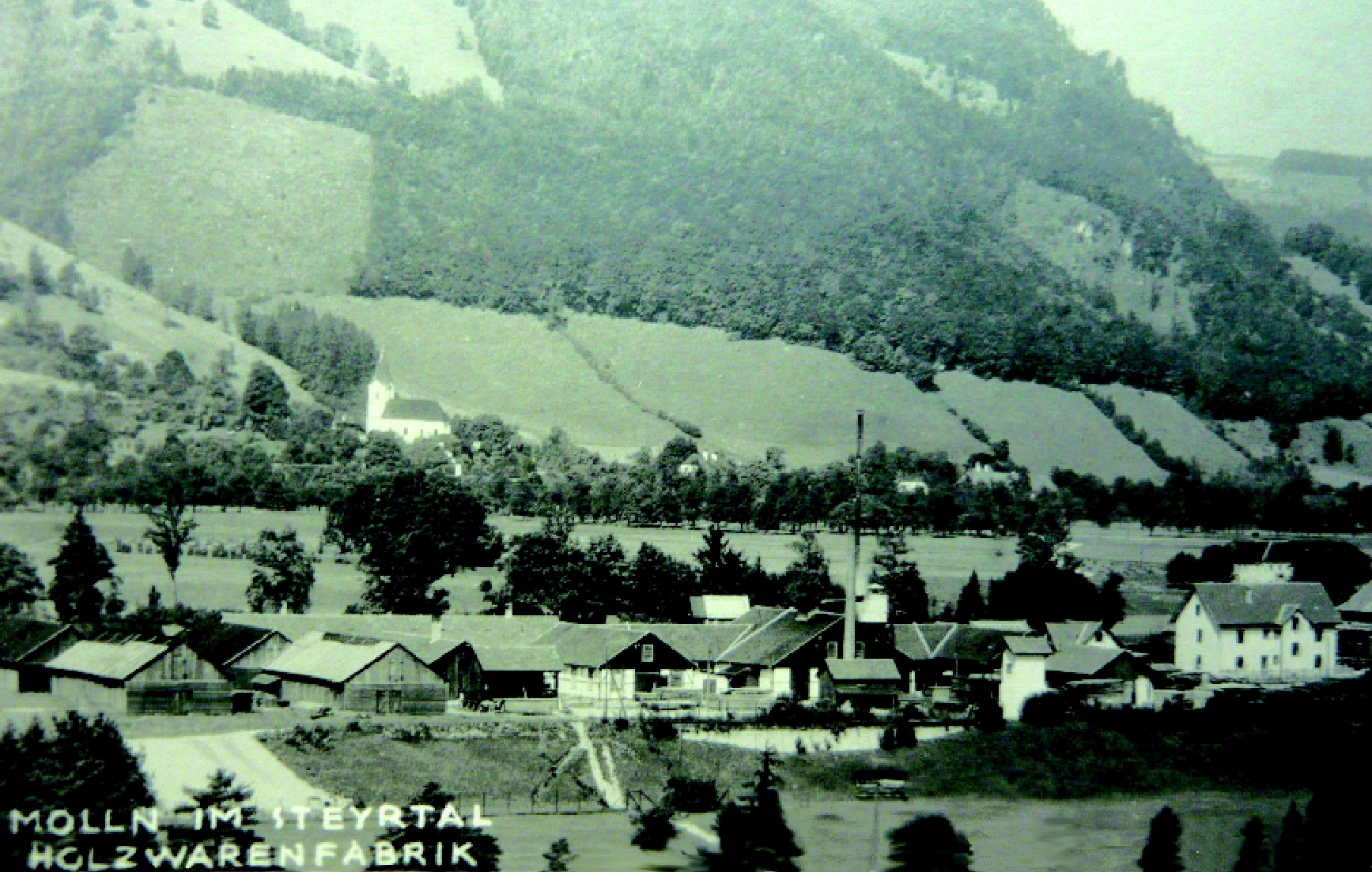 Holzwarenfabrik um 1940