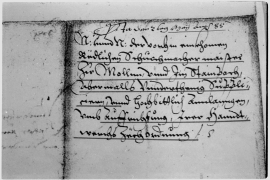 Handwerksordnung - Antrag 1585