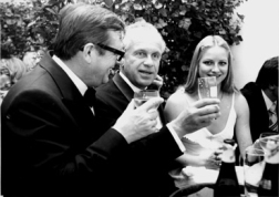 Toni Lintner mit Landeshauptmann Dr. Ratzenböck