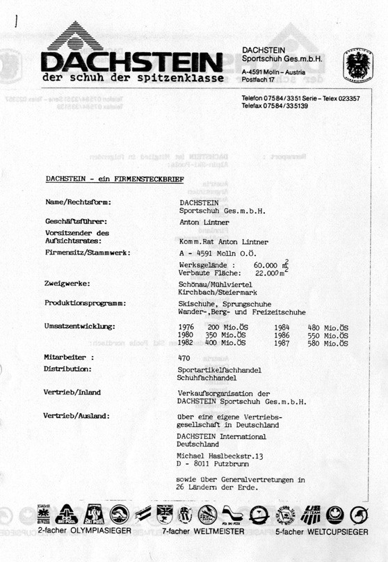 Firmensteckbrief