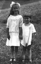 Maria Helene Frauendorfer und Bruder Rudolf