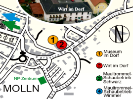 Ortsplan Molln