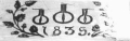 Detail der Zunftlade der Mollner Maultrommelmacher - 1835